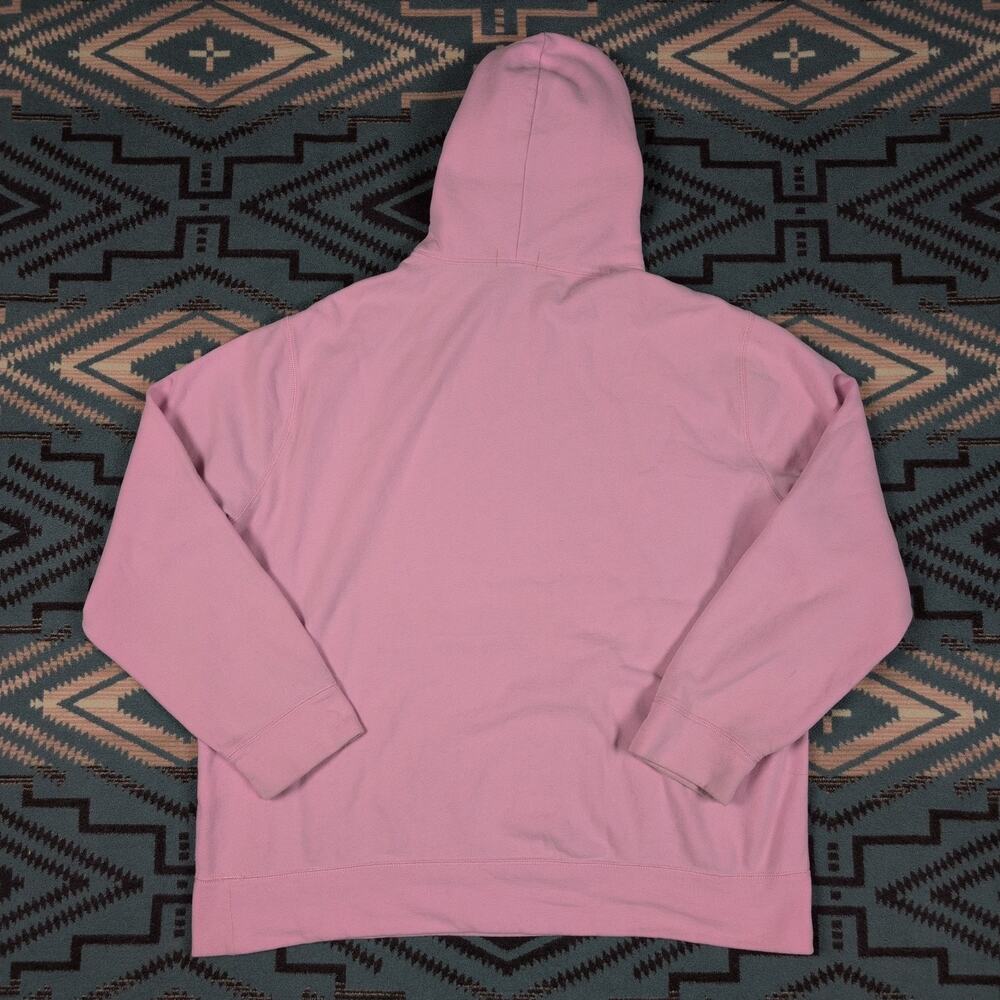 Polo Ralph Lauren Hoodie Womens XXL Pink Fleece Pullover Sweatshirt POLO 1992 - Picture 6 of 6